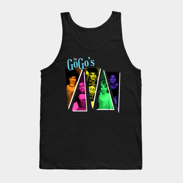 90s The Go-Go's Tank Top by Search&Destroy
